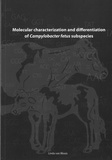 Thesis cover: Molecular characterization and differentiation of Campylobacter fetus subspecies