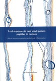 Thesis cover: T cell responses to heat shock protein peptides in humans