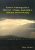 Thesis cover: Role of meningococcal Toll-like receptor agonists in disease and immunity