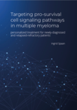 Thesis cover: Targeting pro-survival cell signaling pathways in multiple myeloma