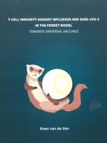 Thesis cover: T-cell immunity against influenza and SARS-CoV-2 in the ferret model