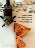 Thesis cover: Effective and sustainable patient participation