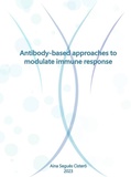 Thesis cover: Antibody-based approaches to modulate immune response