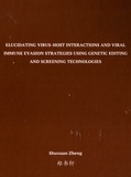 Thesis cover: Elucidating virus-host interactions and viral immune evasion strategies using genetic editing and screening technologies