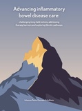 Thesis cover: Advancing inflammatory bowel disease care: challenging long-held notions, addressing therapy barriers and exploring fibrotic pathways